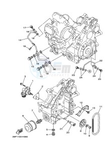 YFM700FWB YFM70KDHK (B6K6) drawing OIL PUMP