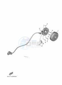 YXE1000EW YX10ERPAP (B4MN) drawing GENERATOR