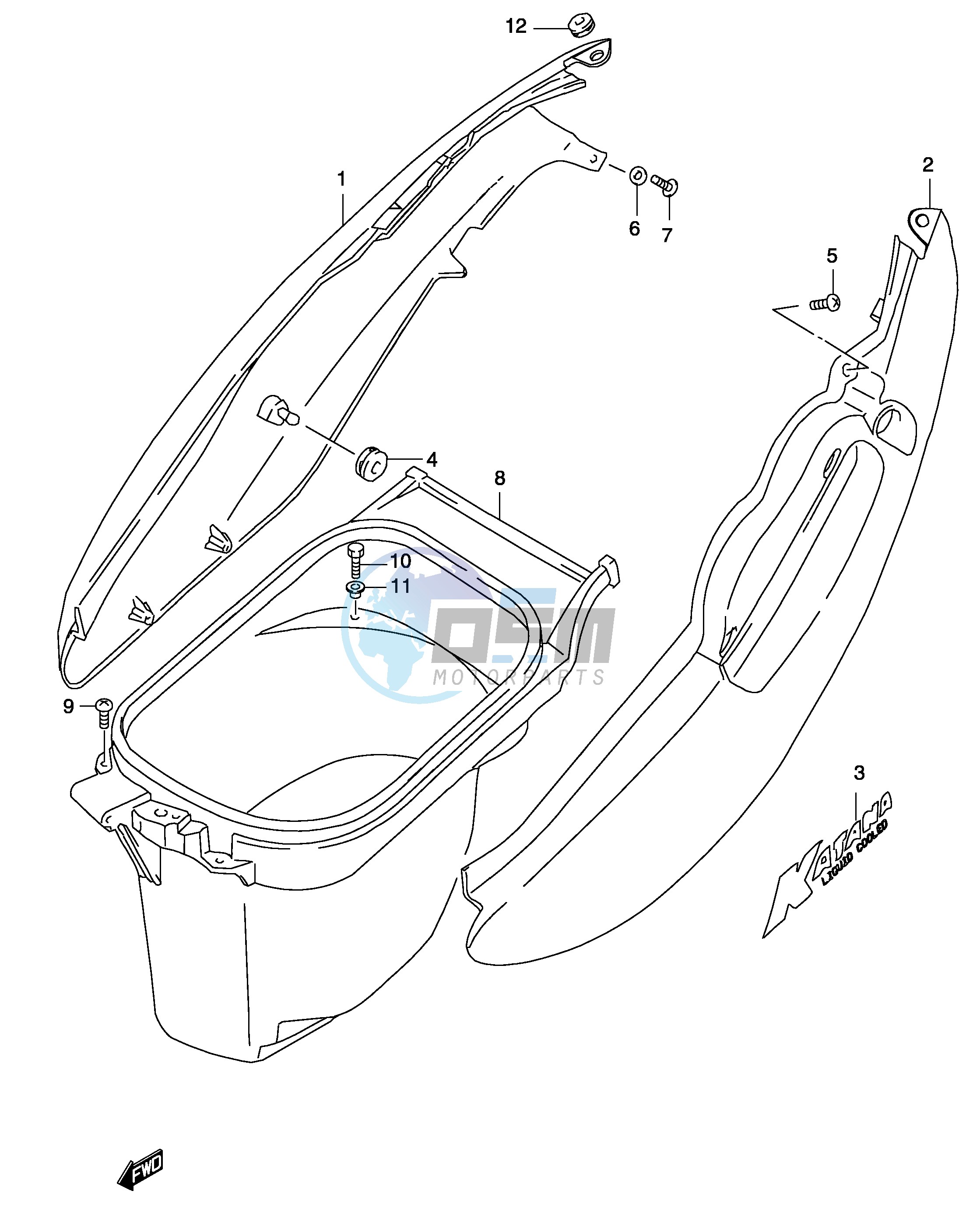 FRAME COVER (MODEL K3)