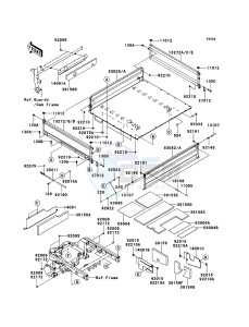 MULE 4010 DIESEL 4x4 KAF950FCF EU drawing Carrier(s)