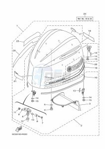 F300NCA2-2019 drawing FAIRING-UPPER