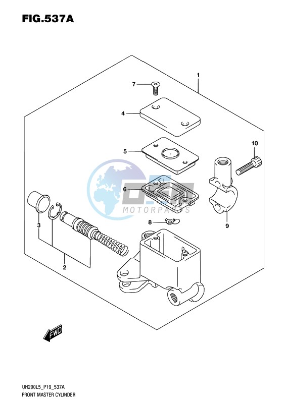 FRONT MASTER CYLINDER