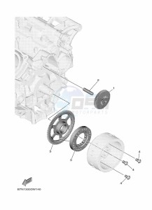 XSR900 MTM890-U (BMS1) drawing STARTER