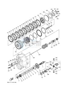 YXZ1000R YXZ10YEXJ YXZ1000R (B0FA) drawing CLUTCH