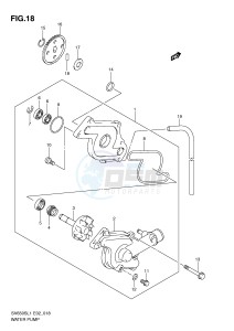 SV650S (E2) drawing WATER PUMP