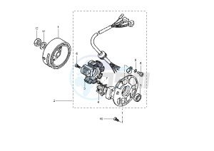 YQ AEROX 50 drawing GENERATOR