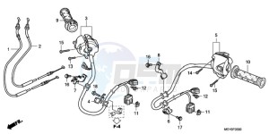 NSA700A9 Europe Direct - (ED / MME) drawing SWITCH/CABLE