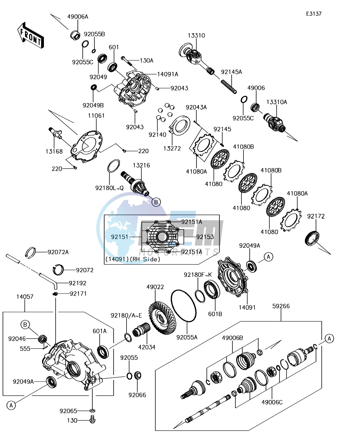 Drive Shaft-Rear