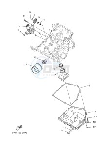 YZF-R3 YZF-R3A 321 R3 (BR51 BR52) drawing OIL PUMP