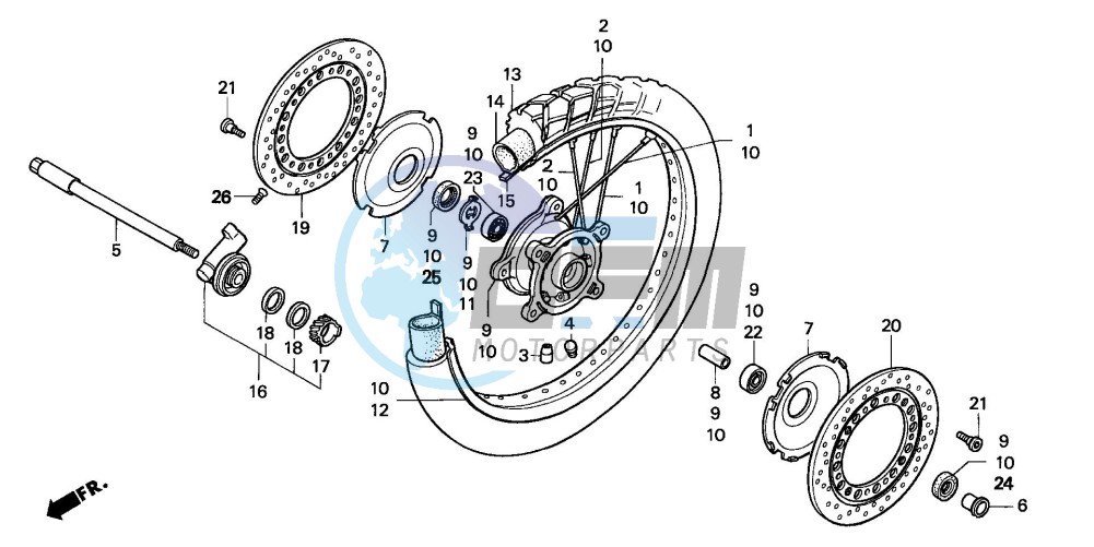 FRONT WHEEL