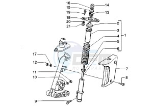 Zip 50 SP drawing Front damper