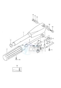 DF 6 drawing Tiller Handle