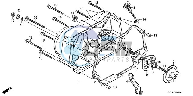 RIGHT CRANKCASE COVER