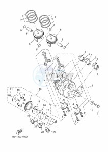 XTZ690 TENERE 700 (BHLA) drawing CRANKSHAFT & PISTON