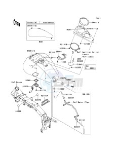 VN 2000 D [VULCAN 2000 LIMITED] (D1) D1 drawing FUEL TANK