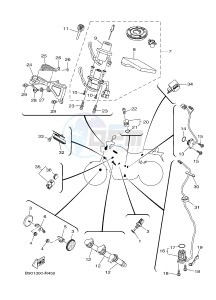 MTM850 MTM-850 XSR900 (B901) drawing ELECTRICAL 2