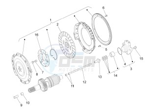 Eldorado 1400 1380 USA drawing Clutch