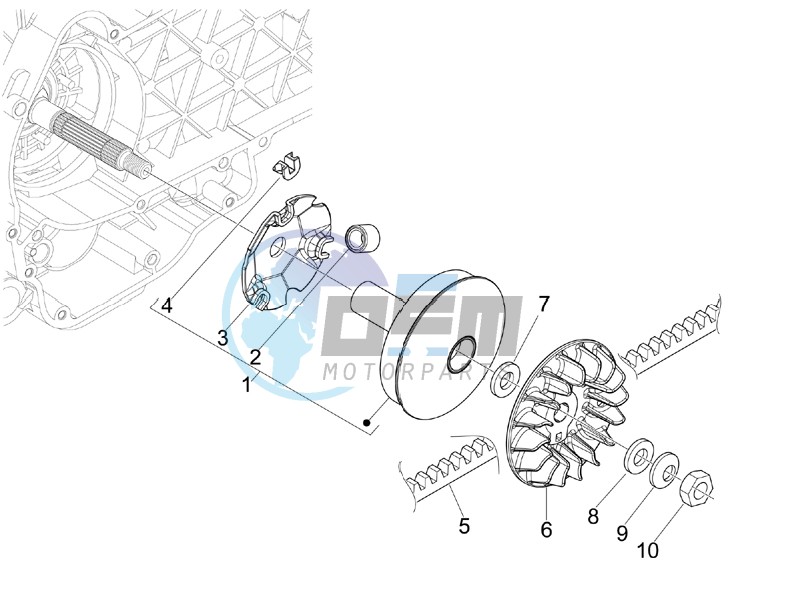 Driving pulley