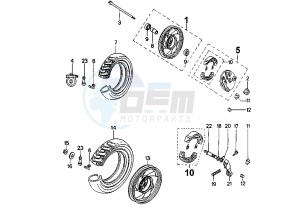 SCOOT ' ELEC - cc drawing WHEELS