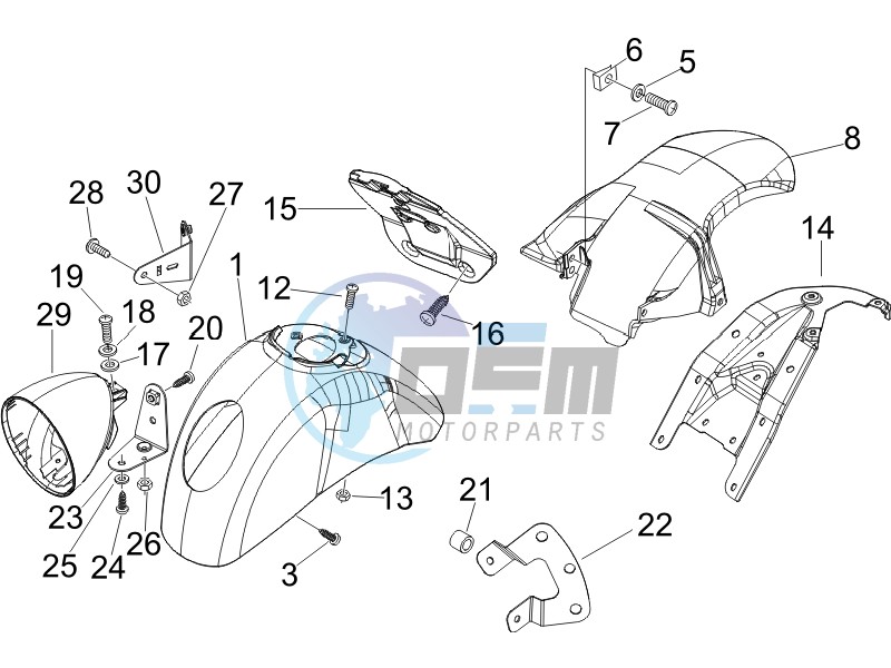 Wheel housing - Mudguard