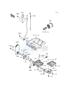 JET SKI ULTRA LX JT1500KEF EU drawing Oil Pump