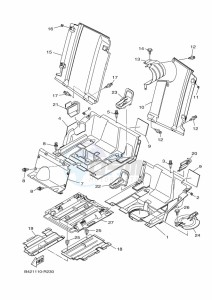 YXM700E YX70MPL (B5FP) drawing SIDE COVER 2