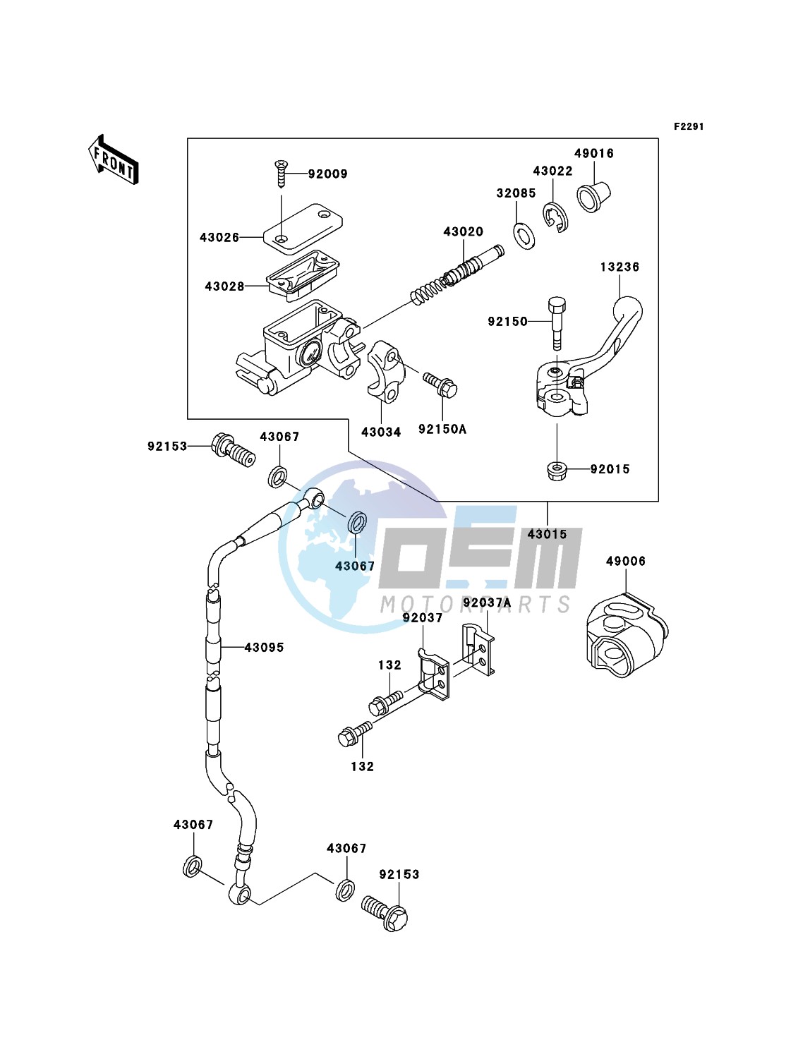 Front Master Cylinder