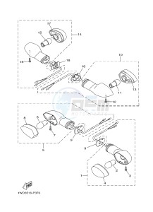 YZF-R25 249 (1WD3) drawing FLASHER LIGHT