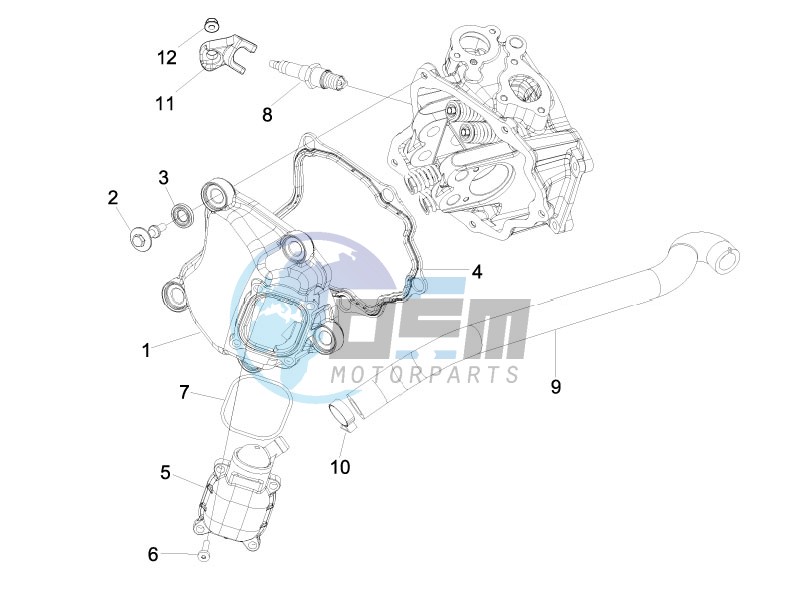 Cylinder head cover