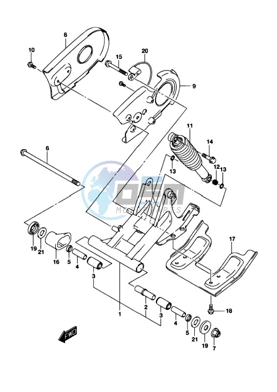 REAR SWINGINGARM