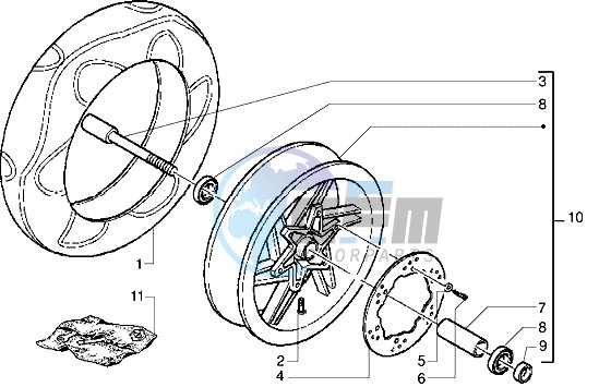 Front wheel