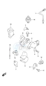 DF 60A drawing Sensor High Thrust