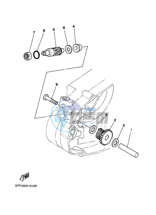 TACHOMETER GEAR