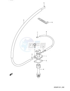 AD50 (E41) drawing OIL PUMP (MODEL L,MODEL K E6)