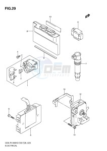 GSX-R1000 (E3-E28) drawing ELECTRICAL