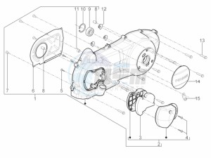 TYPHOON 125 4T 2V E3 (APAC) drawing Crankcase cover - Crankcase cooling