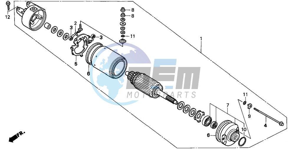 STARTING MOTOR