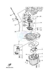 F200AETX drawing VENTILATEUR-DHUILE