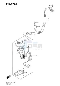 UH125 ABS BURGMAN EU drawing FUEL PUMP