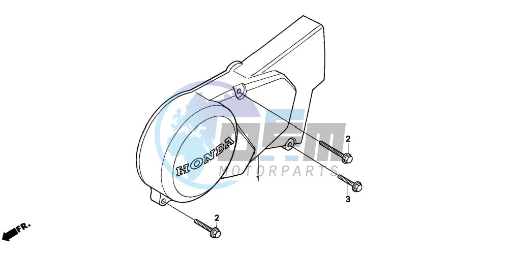 LEFT CRANKCASE COVER