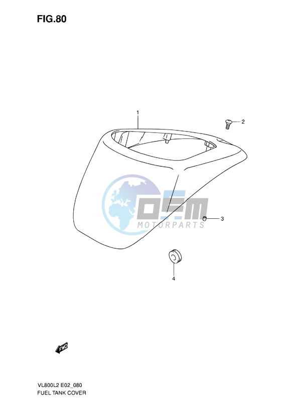 FUEL TANK COVER