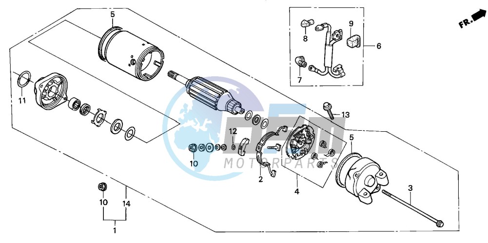 STARTING MOTOR