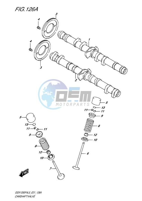 CAMSHAFT-VALVE