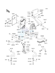 EN 500 C [VULCAN 500 LTD] (C10) C10 drawing RADIATOR