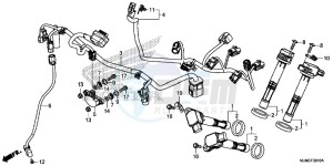 VFR800XF CrossRunner 2ED drawing SUB HARNESS