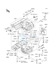 ZR 1200 A [ZRX1200R] (A4-A5) drawing CRANKCASE