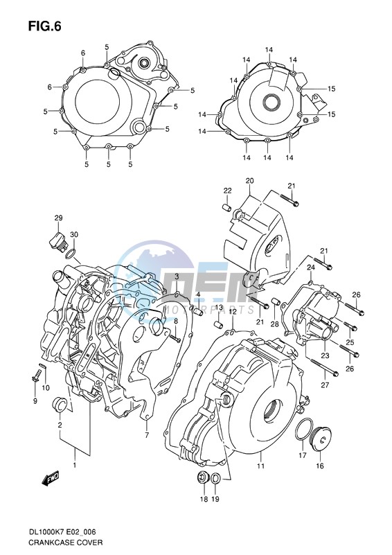 CRANKCASE COVER