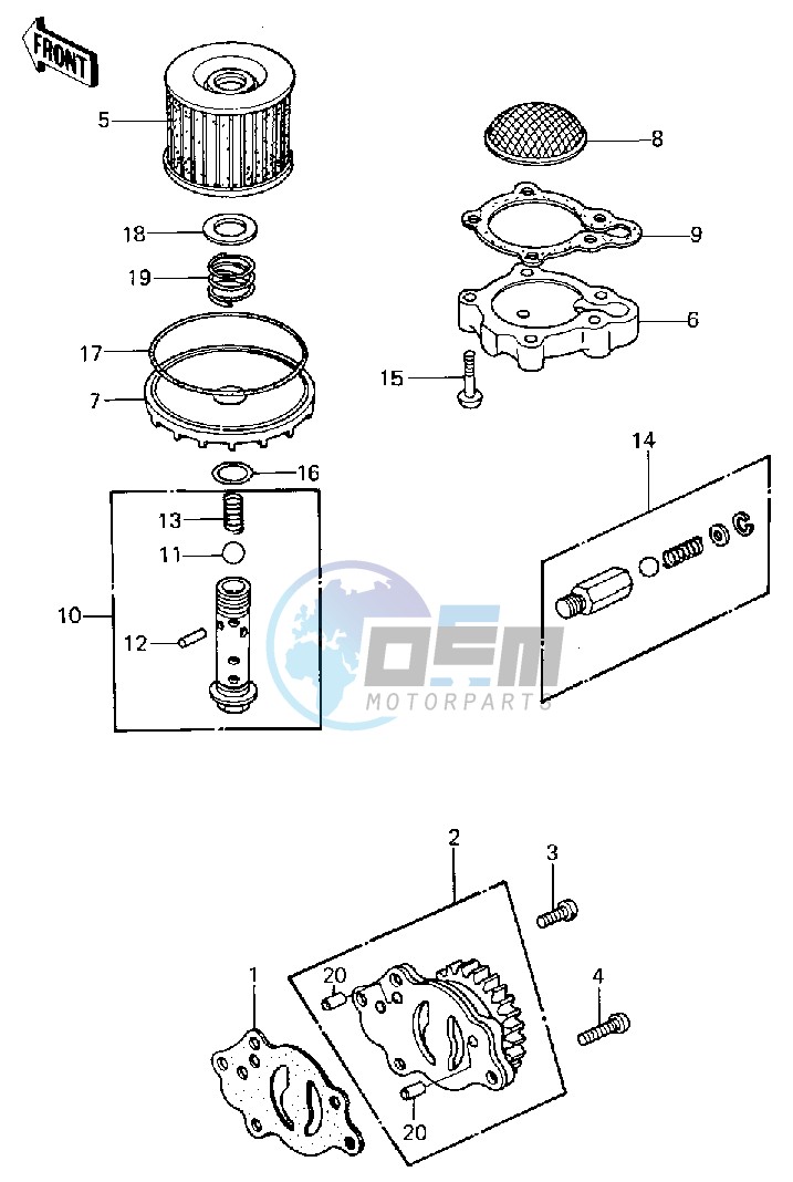 OIL PUMP_OIL FILTER -- 80 D1- -