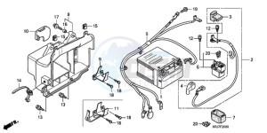 FES150A9 Europe Direct - (ED / ABS) drawing BATTERY