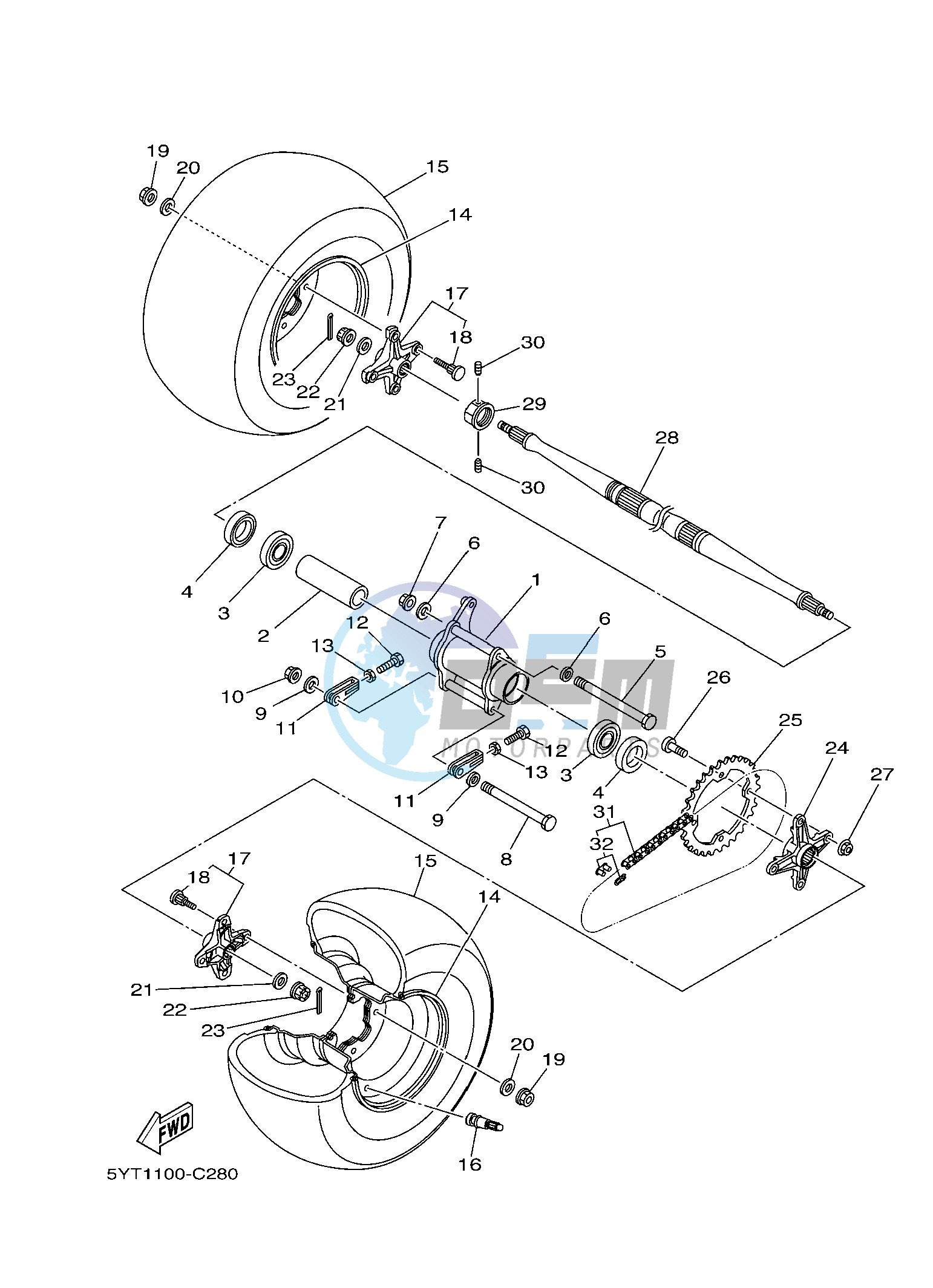 REAR WHEEL